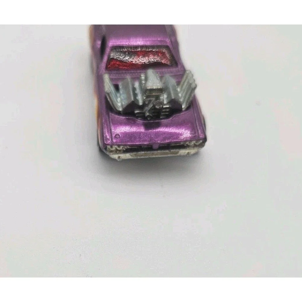 Hot Wheels Rodger Dodger with flames & white letter tires